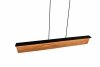 Lampa wisząca LED prostokątna drewniana klasyczna nowoczesna KALEA 355510130 Trio 